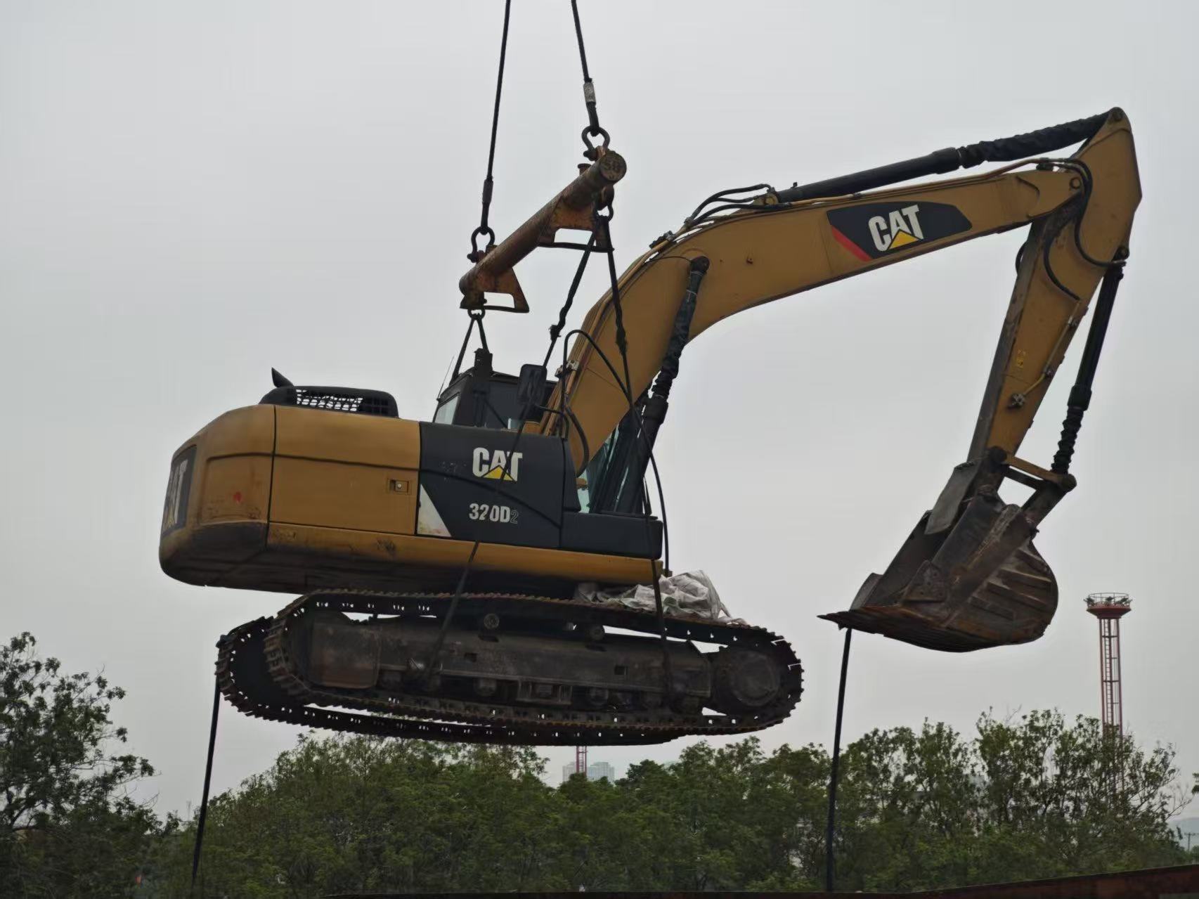 Excavator exports